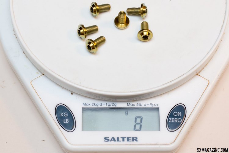 PROTI Titanium Bolts. © Cyclocross Magazine