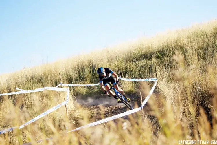 Elite riders and some high-caliber racers from CrossVegas continued the racing action in Utah for Ogden CX presented by TRP Brakes. © Catherine Fegan-Kim