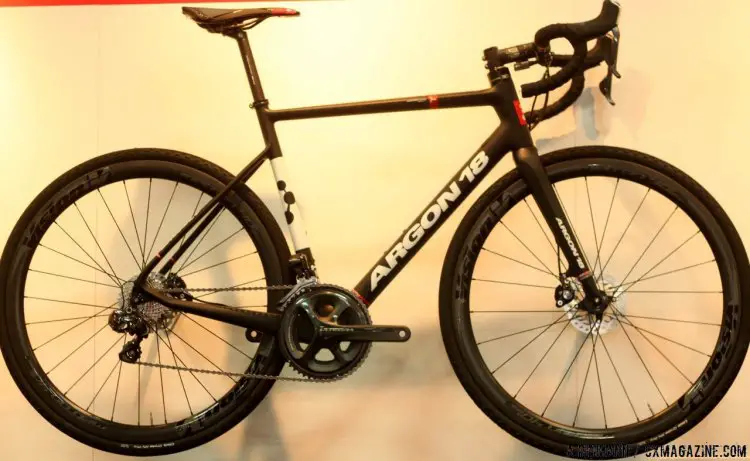 Argon 18 RoadX Bike and Interbike 2015. © A. Reimann / Cyclocross Magazine