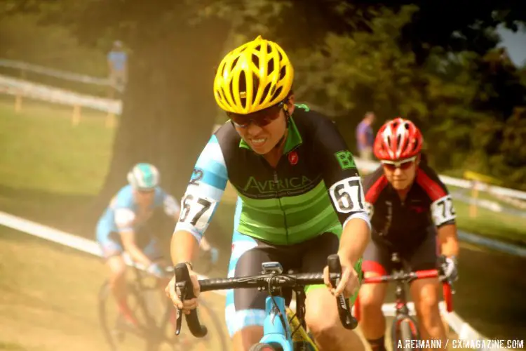 Erin Faccone at Ellison Park, Day Two. © Andrew Reimann / Cyclocross Magazine