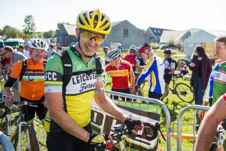 Andy Ward gets his game face on before the race. © Jack Chevell / www.jackchevell.com