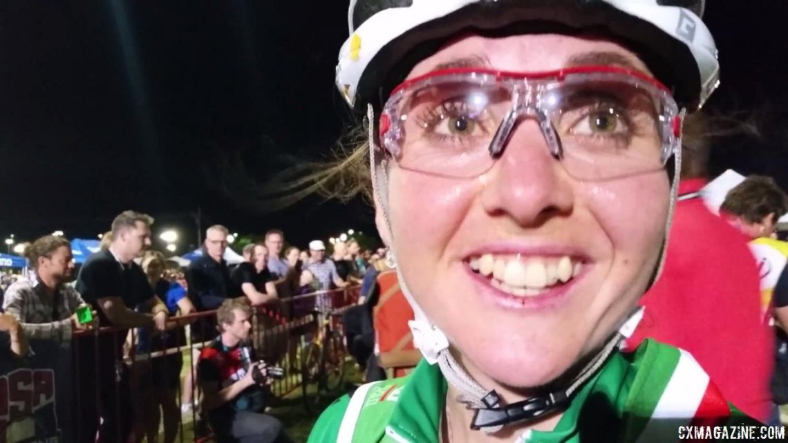 Eva Lechner video interview - 2015 CrossVegas Cyclocross World Cup © Cyclocross Magazine