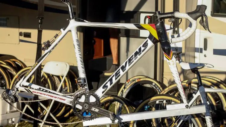 Sanne Cant’s Stevens Super Prestige from CrossVegas. © A. Reimann / Cyclocross Magazine