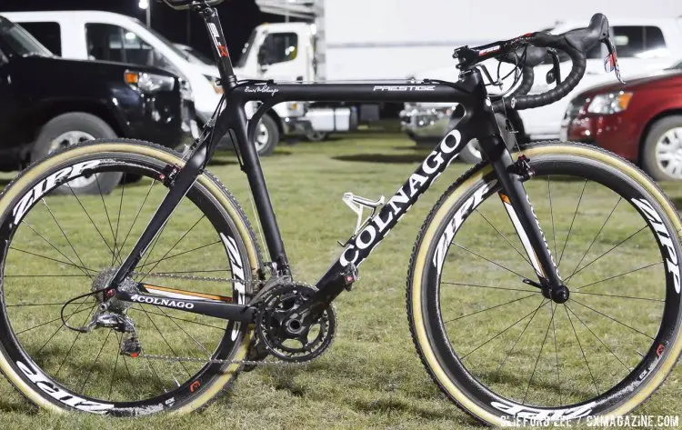 Wout van Aert's 2015 CrossVegas-winning Colnago Prestige cyclocross bike. © Cyclocross Magazine