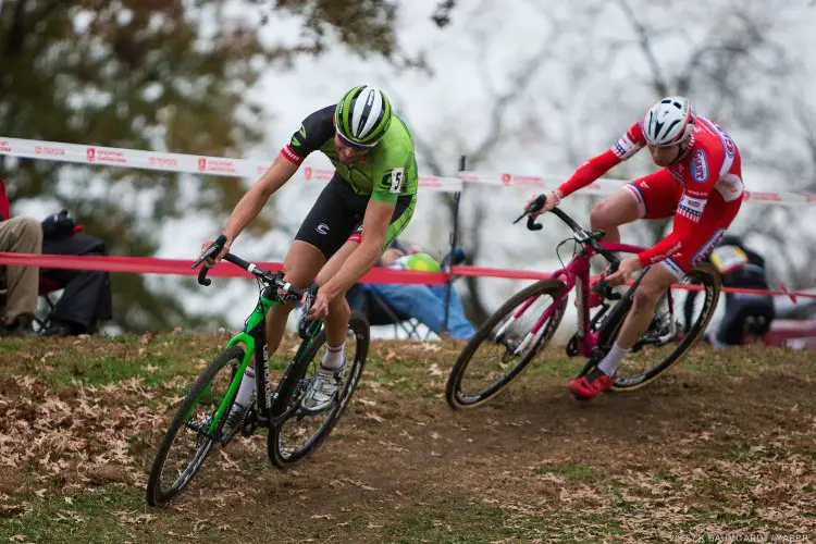 Ryan Trebon was able to distance Logan Owen late in the race for the final podium spot.