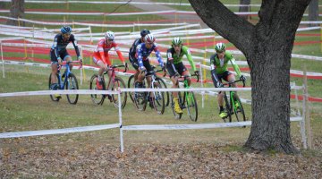 Jeremy Powers waited to make his move at Kings CX, and when he attacked, it was game over for the rest of the field. © Ali Whittier