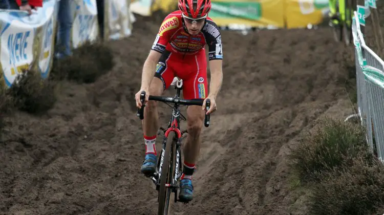 Kevin Pauwels finished fourth at Superprestige Zonhoven. © Bart Hazen