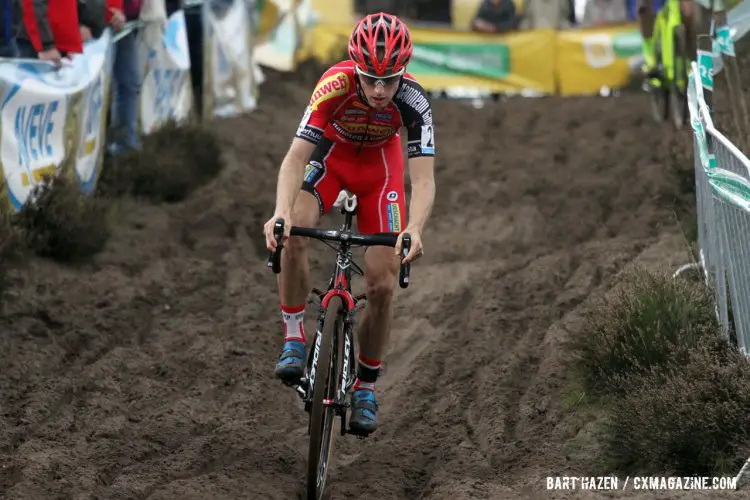 Kevin Pauwels finished fourth at Superprestige Zonhoven. © Bart Hazen