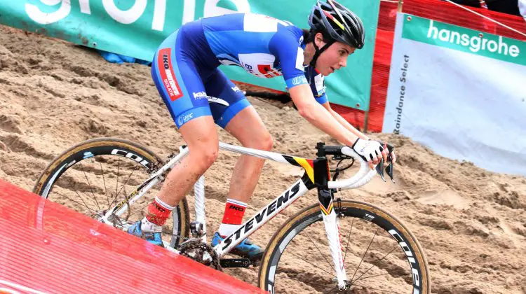 Sanne Cant at Superprestige Zonhoven. © Bart Hazen