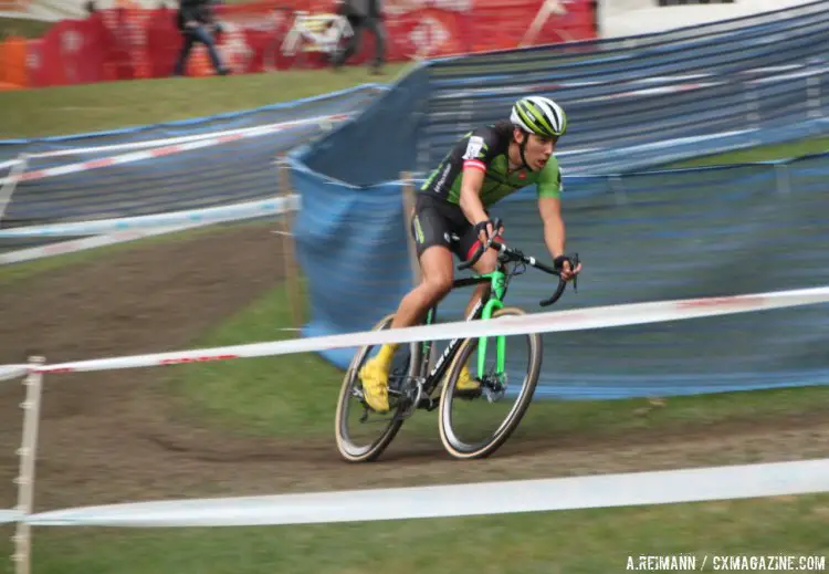 White now has three second place finishes in two weekends. © Andrew Reimann / Cyclocross Magazine