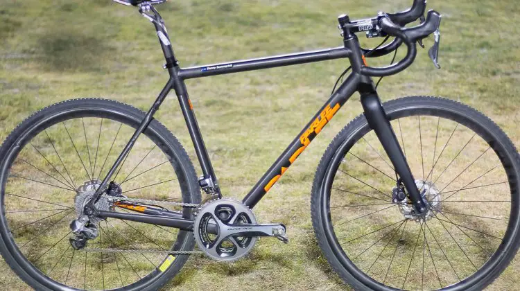 Danny Summerhill's Parlee Z-Zero XD on raceday at CrossVegas 2015. © Cyclocross Magazine