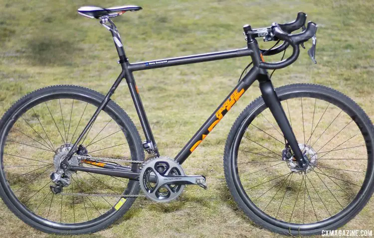 Danny Summerhill's Parlee Z-Zero XD on raceday at CrossVegas 2015. © Cyclocross Magazine