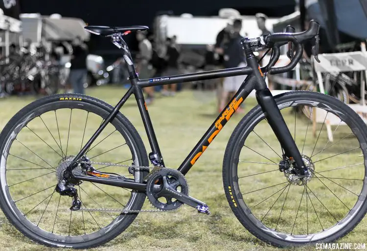 Erica Zaveta's Parlee Z-Zero XD on race day at CrossVegas 2015. © Cyclocross Magazine