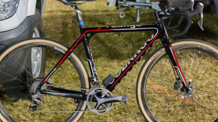 Eva Lechner's Colnago Cross Prestige Disc as raced at Crossvegas. © Cyclocross Magazine