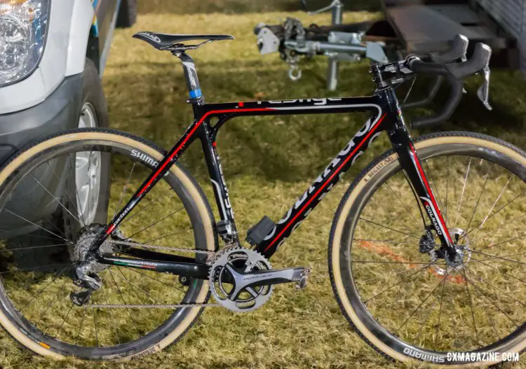 Eva Lechner's Colnago Cross Prestige Disc as raced at Crossvegas. © Cyclocross Magazine