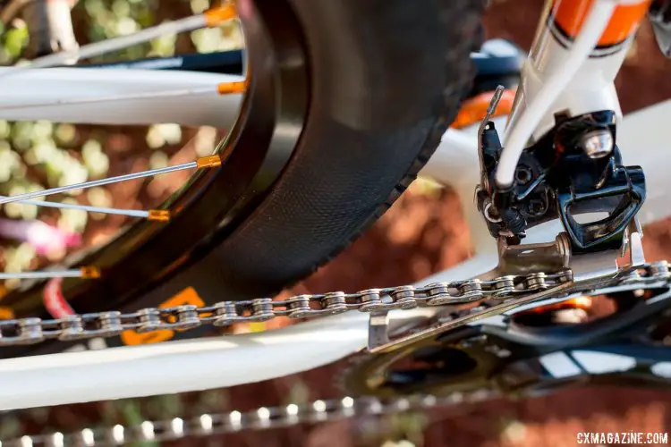 John Girmsey Jr.'s Anderson custom 29CX monster cross bike. © Cyclocross Magazine