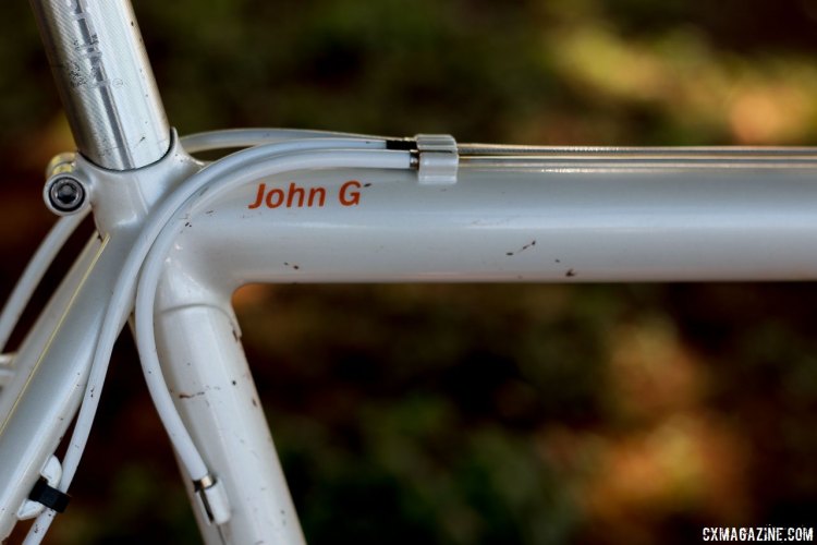 John Girmsey Jr.'s Anderson custom 29CX monster cross bike. © Cyclocross Magazine