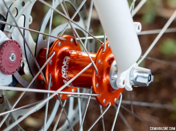 John Girmsey Jr.'s Anderson custom 29CX monster cross bike. © Cyclocross Magazine