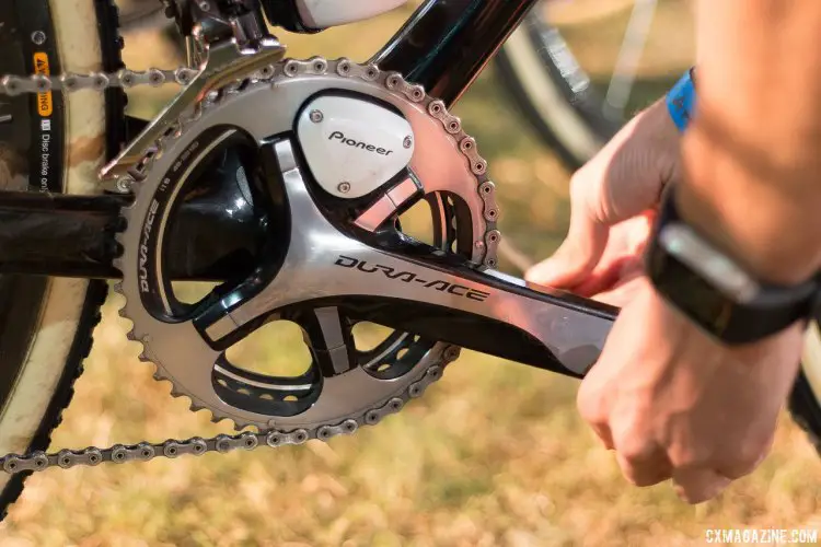 Lars van der Haar's Giant TCX Advanced cyclocross bike. CrossVegas 2015. © Cyclocross Magazine
