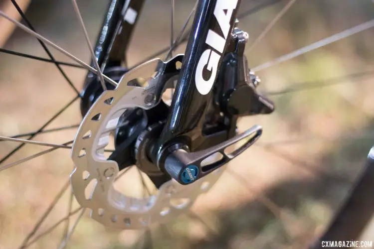 Lars van der Haar's Giant TCX Advanced cyclocross bike. CrossVegas 2015. © Cyclocross Magazine