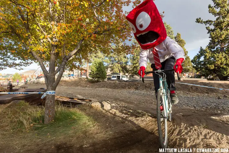 Cross Crusade racers set the bar high for excellent cyclocross costumes. © Matthew Lasala