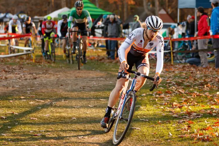 The field chases down Smith. Photo by Todd Prekaski