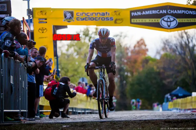 Jeremy Powers is the Elite Men's Pan-American Continental Champion.
