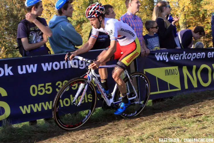 Ian Field climbed well to finish 14th on the day. © Bart Hazen