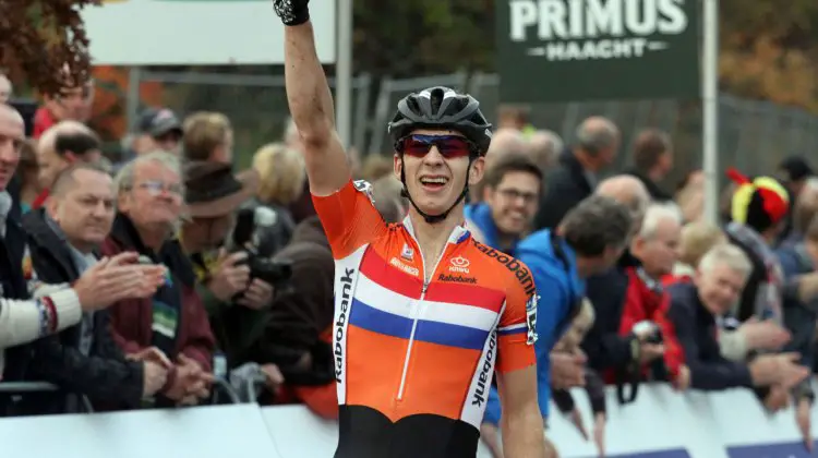 Lars van der Haar, your new European Cyclocross Champion. © Bart Hazen