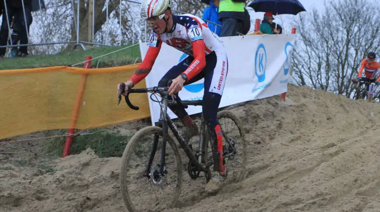 Last year's Koksijde winner, Gage Hecht, had an off day and ended up in 21st. © Bart Hazen