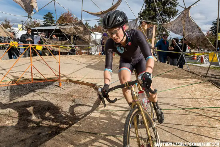 Laura Winberry (Speedvagen Racing) through the Thundercross Dome. © Matthew Lasala