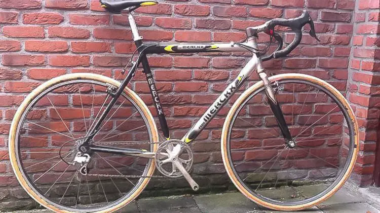 Ben Berden's Koksijde-winning Merckx Alu Cross. Photo Courtesy of Ben Berden