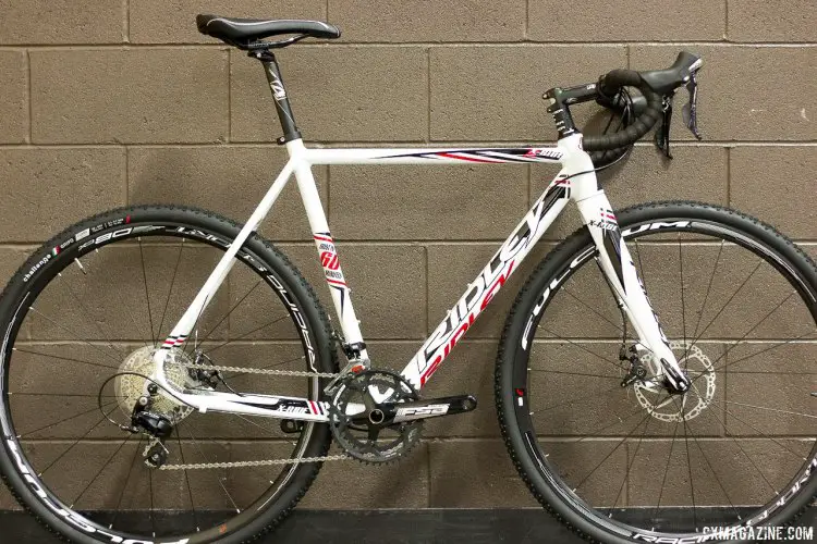 Ridley's Aluminum cyclocross race bike, the X-Ride 30 retails for $1650. © Cyclocross Magazine