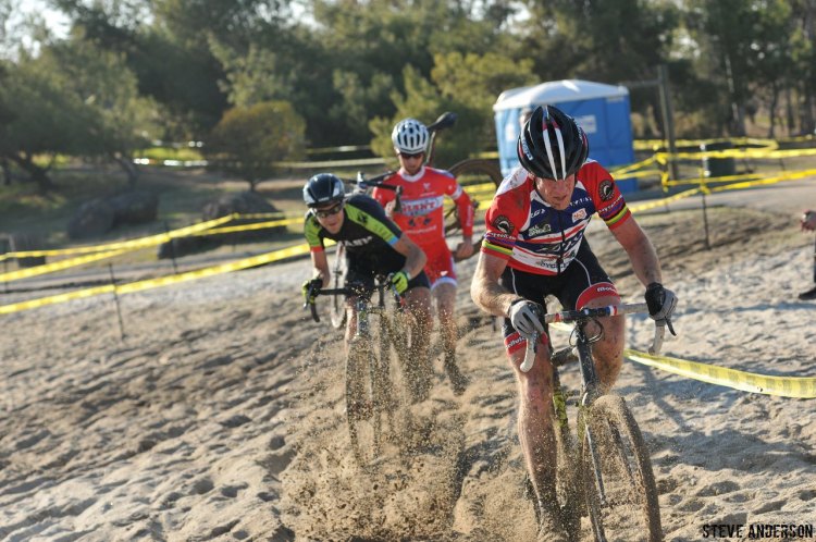 There's plenty of sand on the beaches of Lake Cunningham to test racers and welcome the Dutch. © Steve Anderson