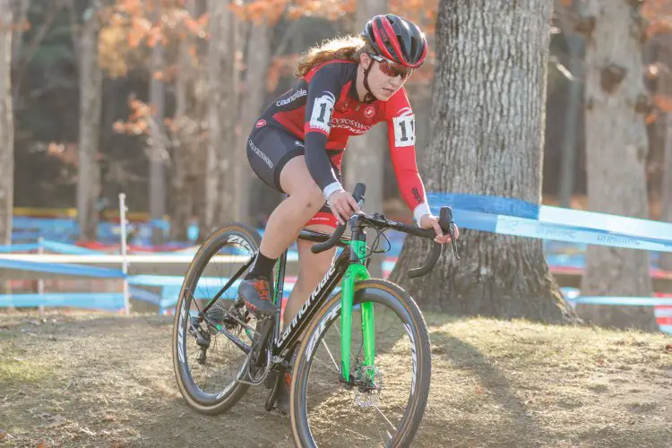 Emma White took control of the race early on. © Todd Prekaski