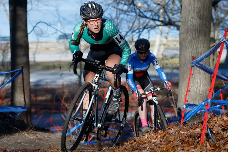 Bowman charges up a climb. © Todd Prekaski