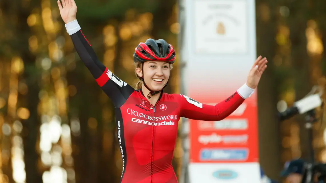 White wins day two of the NBX Gran Prix of Cyclo-cross. © Todd Prekaski