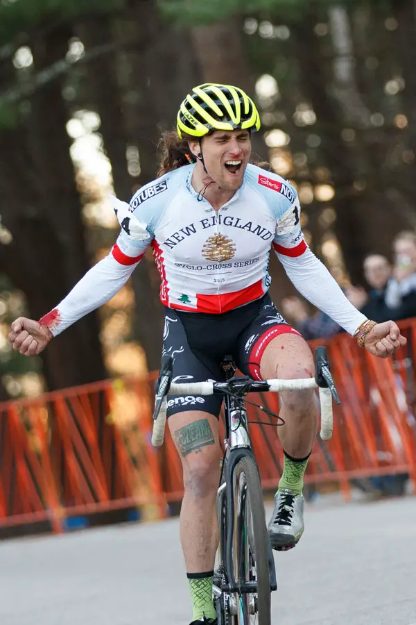 Clark claims his first UCI victory decisively. © Todd Prekaski