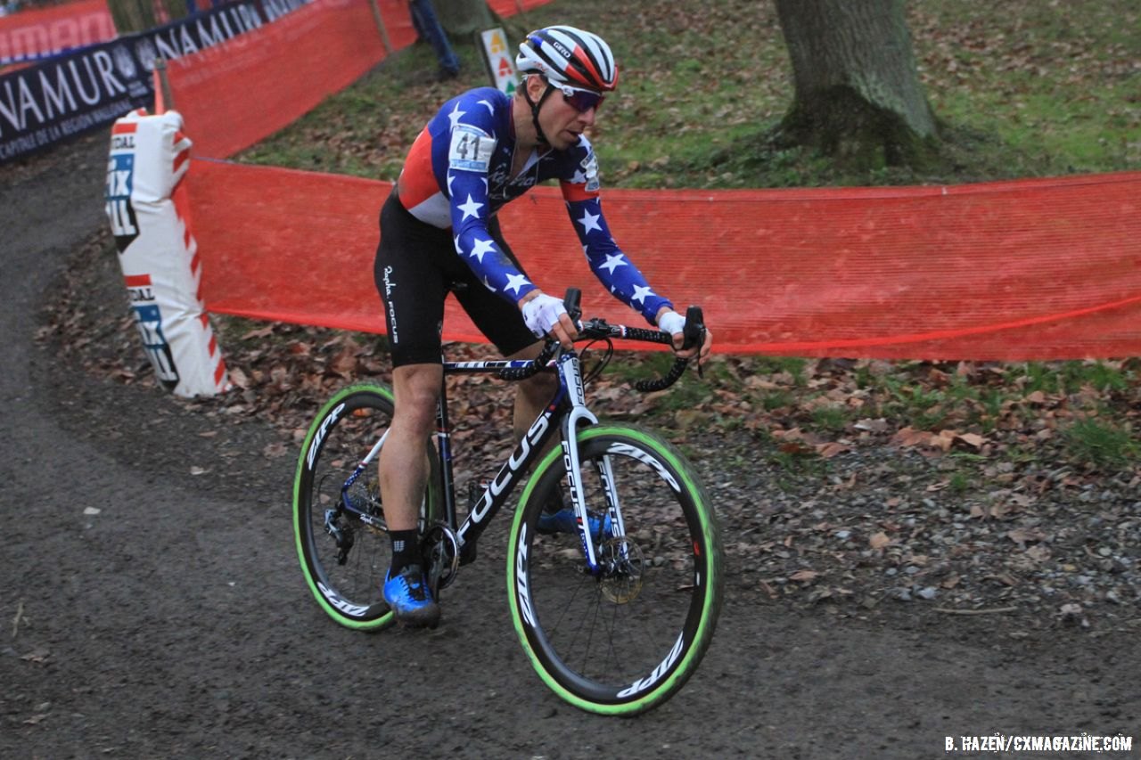 The American National Champion is no stranger to Namur. © Bart Hazen