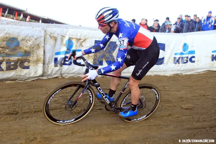 Another look at Powers on the fast Zolder course. © Bart Hazen