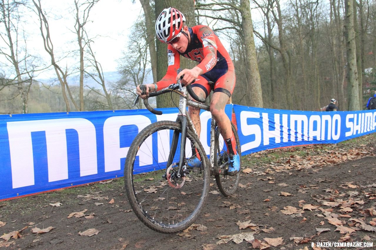 The American Junior Men were up for the challenge. © Bart Hazen