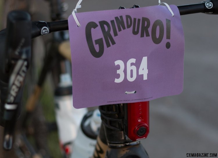 The Cycliq Fly 6 taillight and camera combination can be mounted on the front of your bike, using the longer straps and a video editor to flip your video. © Cyclocross Magazine
