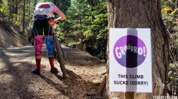 The 2015 Grinduro combined gravel, enduro racing, and a whole lot of suffering and scenery. We expect to see more of these types of events in the future. © Cyclocross Magazine