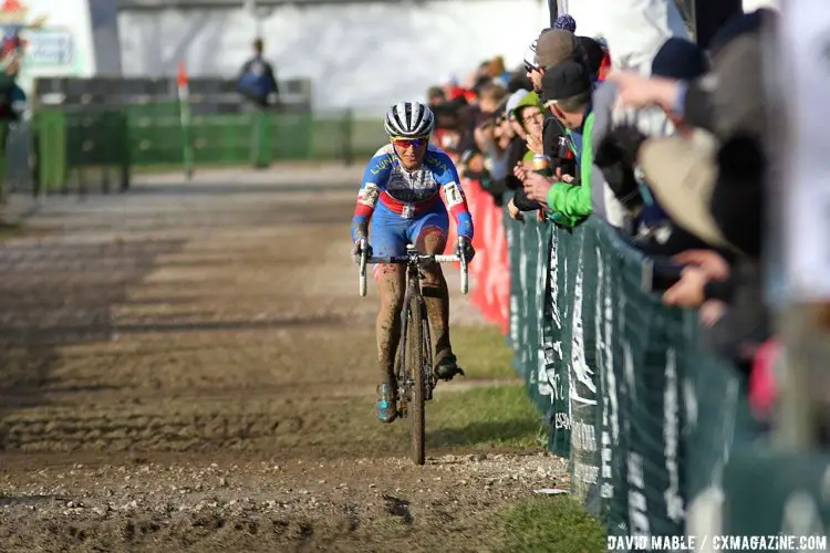 Multi-time World Cup winner Katerina Nash took the victory on days two and three of Jingle Cross. © David Mable