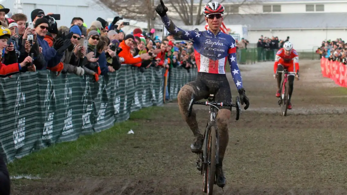 No stranger to Jingle Cross success, will Jeremy Powers be able to continue his hot streak if Jingle Cross makes it to the World Cup circuit? © David Mable