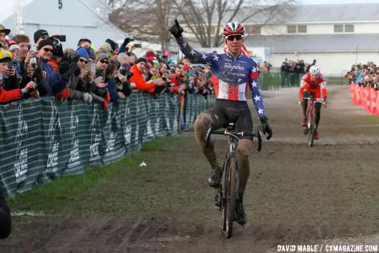 No stranger to Jingle Cross success, will Jeremy Powers be able to continue his hot streak if Jingle Cross makes it to the World Cup circuit? © David Mable
