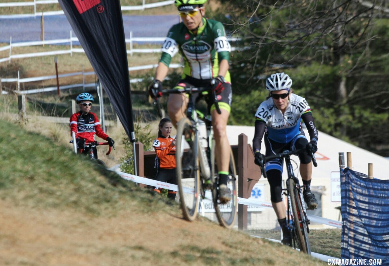 Karen Brems had the Master Women's 50-54 title in her sights at the 2016 Cyclocross National Championships. © Cyclocross Magazine