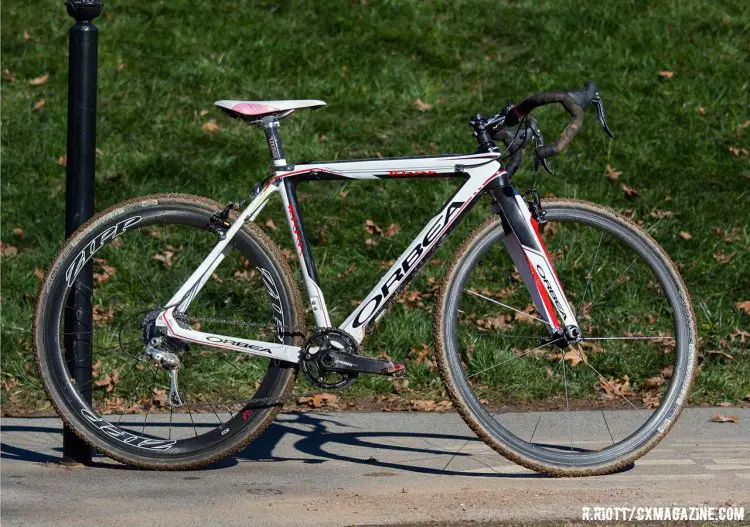 Tanya Bettis raced to a win in the Master Women’s 45-49 category aboard this Orbea Terra T105 at the 2016 USA Cyclocross National Championships. © Cyclocross Magazine