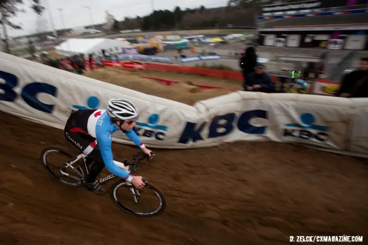 Course inspection. 2016 Zolder World Championships. © D. Zelck / Cyclocross Magazine
