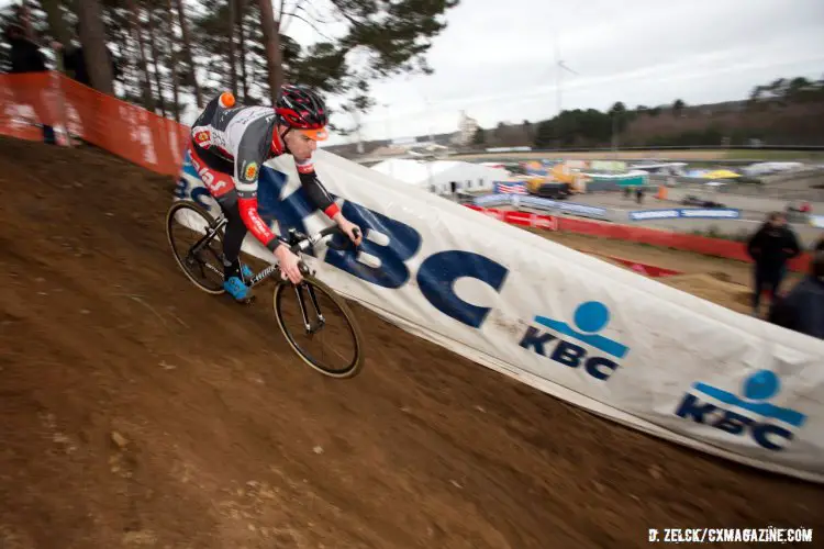Course inspection. 2016 Zolder World Championships. © D. Zelck / Cyclocross Magazine